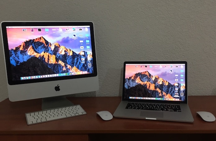 how to use imac as second monitor with macbook